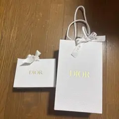 Dior ホワイトペーパーバッグ セット