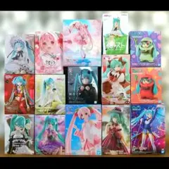 【新品未開封まとめ売り15体】初音ミク フィギュア 桜ミク ぬースト ガンダム他