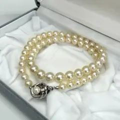 田崎真珠 タサキ TASAKI K18 エナメル アコヤ真珠 ペンダントトップ