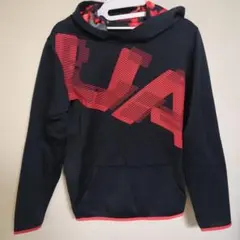 Under Armour パーカー YXL 赤/黒