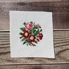 クロスステッチ完成品