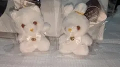 新品　Twinkle Hugs　真っ白と真っ黒なお友達　 ねこ　うさぎ