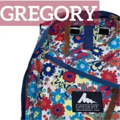 【希少・旧ロゴ】GREGORY グレゴリー デイパック リュック 花柄 フラワーのサムネイル