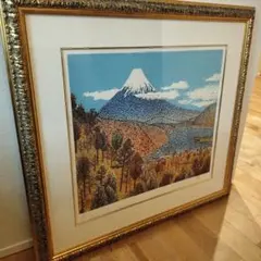 山下清 リトグラフ 版画 トンネルのある風景 12号 烙印有り - メルカリ