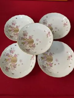 廃番希少　深川製磁【川に桜】銘々皿　取り皿　5枚　新品♬ 2026年最新】深川製磁 桜の人気アイテム - メルカリ