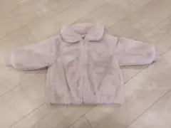 n.o.u.s　ピンク　フェイクファージャケット　90