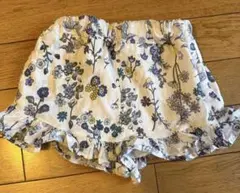 花柄ハーフパンツ 110サイズ
