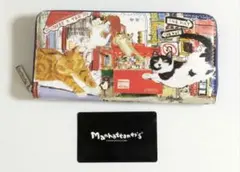 新品未使用 マンハッタナーズ 長財布 「マンハッタンのライブリーキャッツ」のサムネイル