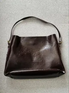 ZARA ショルダーバッグ ダークブラウンのサムネイル