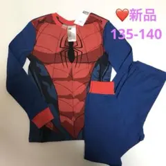 新品✨スパイダーマンなりきり長袖パジャマ上下セットH&M