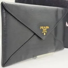 ✨極美品✨】プラダ 二つ折り財布 ヴィッテロムーブ ブラック IC内蔵 