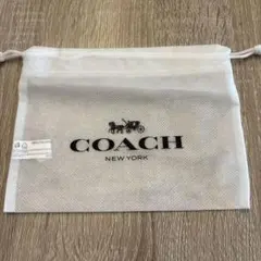 COACH ショッパー袋 ホワイト