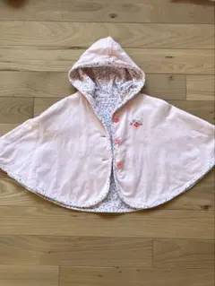 ミキハウス　ポンチョ　70-90cm