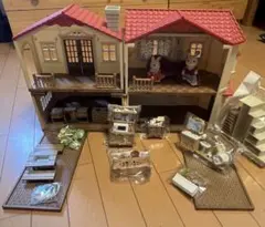 シルバニアファミリー 家と人形セット