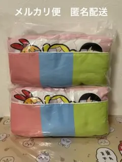 パワーパフガールズ一番くじ　Ａ賞ぐっすり★ブランケットinクッション×２個セット