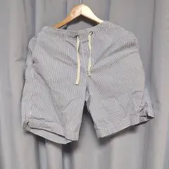 ストライプ カジュアルショートパンツ