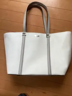 [2点] Kate Spade ホワイト トート　ワインレッド ショルダー