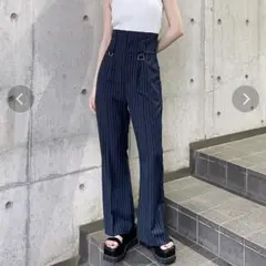 MURUA ハイウェストストリングパンツ