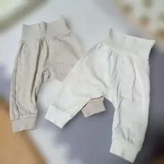 H&M オーガニックコットン ボトムス 68cm2枚セット