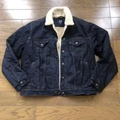 GAP DENIM デニムジャケット ボア裏地　Mサイズ　ボアブルゾン　Gジャン