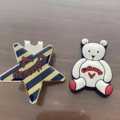 Callaway クマと星型 ゴルフマーカー