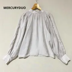 MERCURYDUO マーキュリーデュオ 2WAYスリットスリーブブラウス