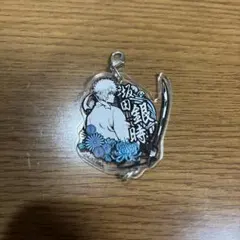 銀魂　切り絵風描き下ろしイラスト アクリルチャーム 坂田銀時　銀さん