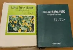 北海道植物教材図鑑 野の花・続野の花 2冊セット 北海道新聞社
