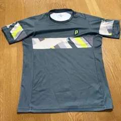 prince テニス／スポーツ Tシャツ L グリーン