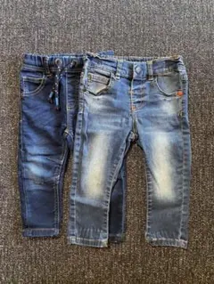 nextデニムパンツ 80 どちらから1点