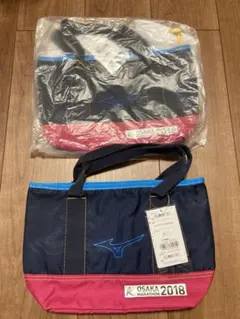 ミズノ mizuno 33JM941787 トート バッグ 大阪マラソンのサムネイル