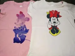ミニーマウス 半袖Tシャツ 110cm 2枚セット