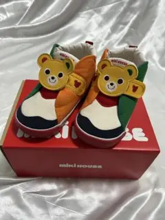 一回短時間履いたミキハウスダブルラッセル　セカンドシューズ　プッチー16cm