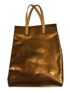 ルイヴィトン モノグラムヴェルニ ブロンズリードトートバッグ