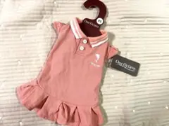 OneOctaveワンオクターブポロシャツワンピースピンクXSサイズ犬服マリン