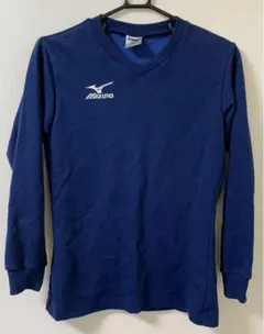 MIZUNO バレーボール 練習着 長袖☆レディースM ネイビー