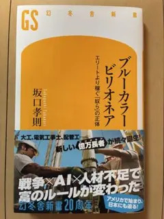 ブルーカラービリオネア 坂口孝則 幻冬舎新書