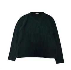 ヘルムート・ラング　ブラック Vネックコットンニットセーター 2026年最新】Helmut Lang メンズ ニット・セーターの人気アイテム
