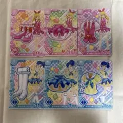 アイカツアンコール　スクールドレス ピンクステージコーデ ブルーステージコーデ