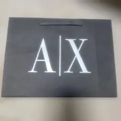 A/X Armani Exchange ショップ袋 濃グレー