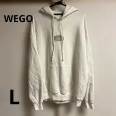 WEGO アイボリー パーカー L