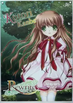 Rewrite リライト　B2 ポスター