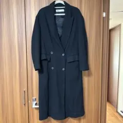 ZARA ロングコート ブラック