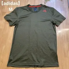【adidas】✨美品✨クリマクールTシャツ　ダークグリーン　M