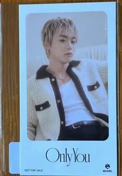 MAZZEL OnlyYou❤タクト TAKUTO❤ ICカードステッカー