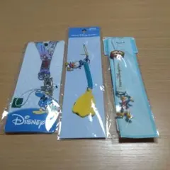 ディズニードナルド　携帯クリーナー　ストラップ　チャームネックドナルド　セット