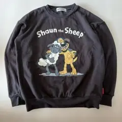 Shaun the Sheep スウェット ブラック Mサイズ