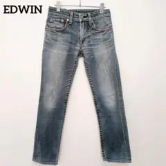 エドウィン 503 ジーンズ スキニー スリム デニム 牛革ラベル アメカジ