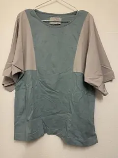 n'Or バイカラー 半袖Tシャツのサムネイル