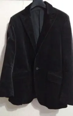 メンズ ベルベット テーラードジャケット